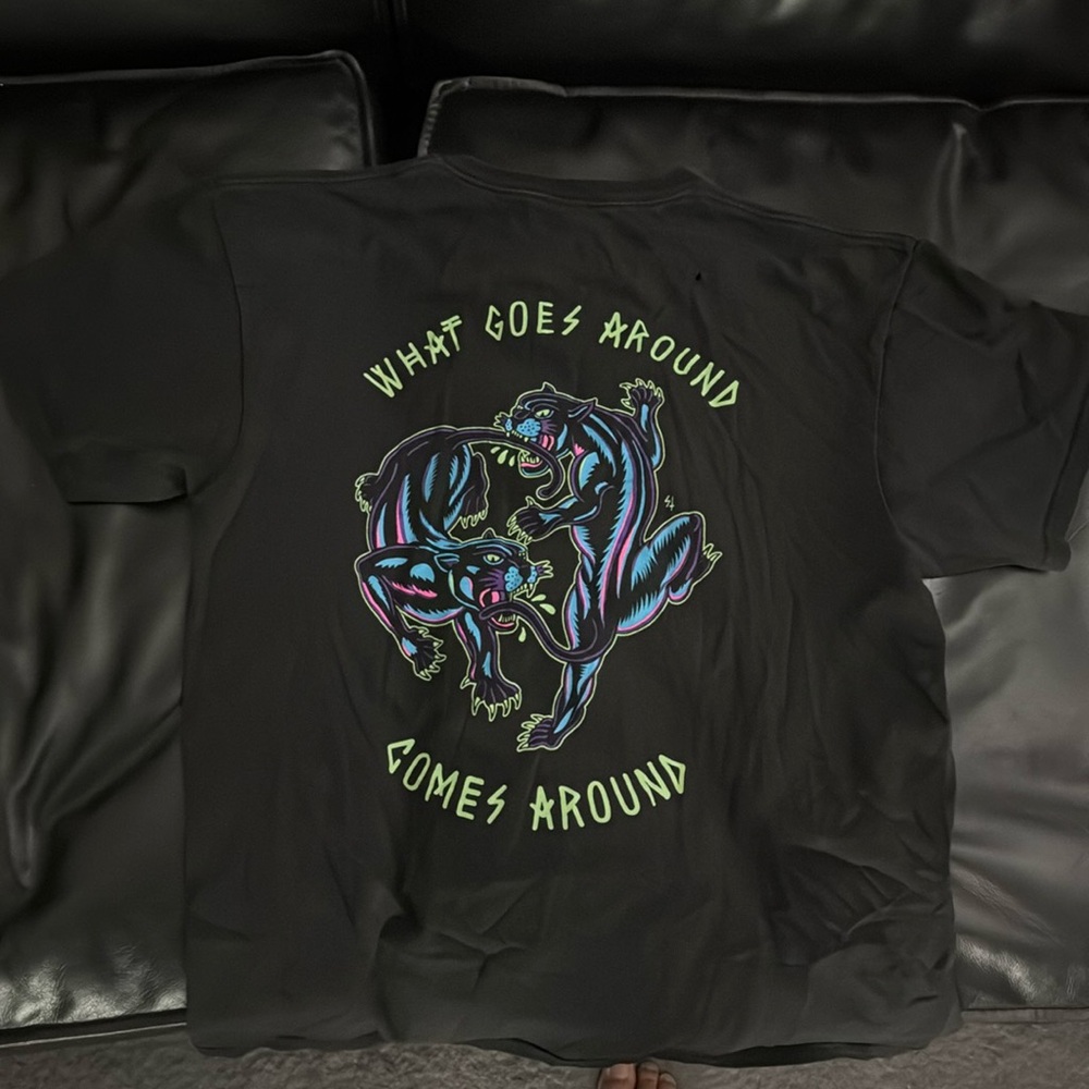 Lurking Class Black T shirt WHAT GOES AROUND COMES AROUND